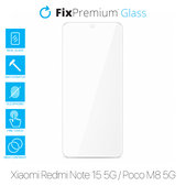 FixPremium Glass - Edzett üveg - Xiaomi Redmi Note 15 5G, Poco M8 5G