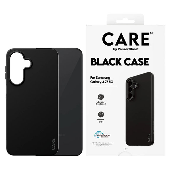 Tok TPU Samsung Galaxy A27 készülékhez, Fekete, PanzerGlass