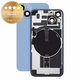 Hátsó ház üveg iPhone 14 készülékhez, Blue, Pulled A