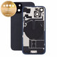 Hátsó ház üveg iPhone 15 készülékhez, Black, Pulled A