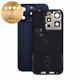 Hátsó ház üveg iPhone 15 Pro készülékhez, Blue Titanium, Pulled A