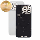 Hátsó ház üveg iPhone 15 Pro Max készülékhez, White Titanium, Pulled A