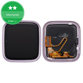 LCD kijelző + érintőüveg + keret (Orchid) Garmin Venu SQ részére