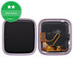 LCD kijelző + érintőüveg + keret (Orchid) Garmin Venu SQ részére