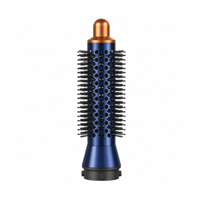 Kis kerek volumennövelő kefe Dyson Airwrap HS01, HS05 készülékhez, Prussian Blue / Rich Copper