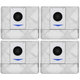 Porzsák, 4 db, Antibakteriális és szagtalanító Ecovacs Deebot T-series, X-series