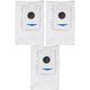 Porzsák, 3 db, Aktív szén Ecovacs Deebot X2-series, X5-series