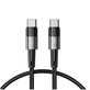 Kábel Ultraboost USB-C Cable PD 60W / 3A 25CM, szürke, Tech-Protect