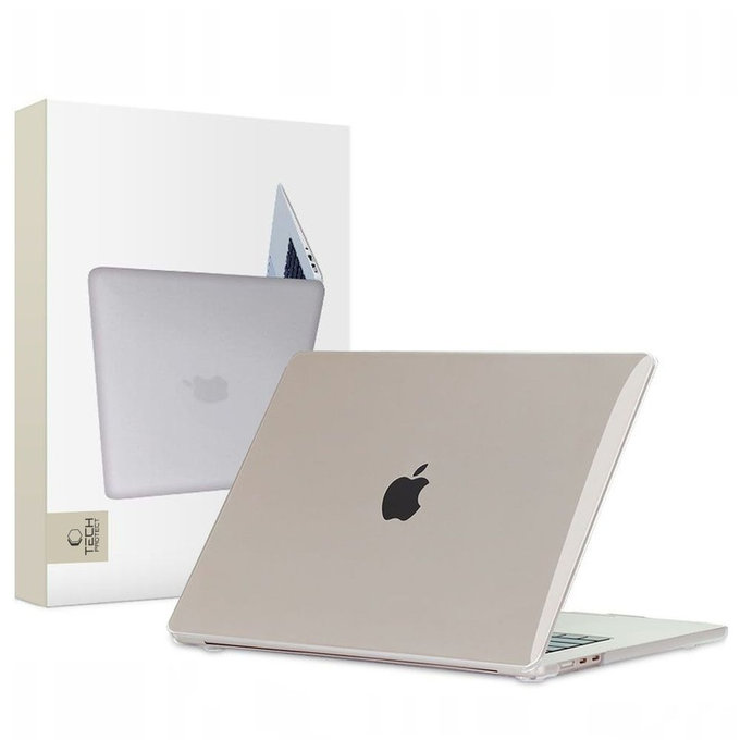 Tok Smartshell MacBook Air 15 M2-M5 2023-2026, Crystal Clear, Tech-Protect
