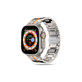Szíj Stainless Line Apple Watch 8 / 9 / 10 / 11 / SE / Ultra (44 / 45 / 46 / 49 mm), Titanium/Orange, Tech-Protect