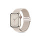 Szíj Nylonmag Apple Watch 8 / 9 / 10 / 11 / SE (40 / 41 / 42 mm), Natural Titanium, Tech-Protect