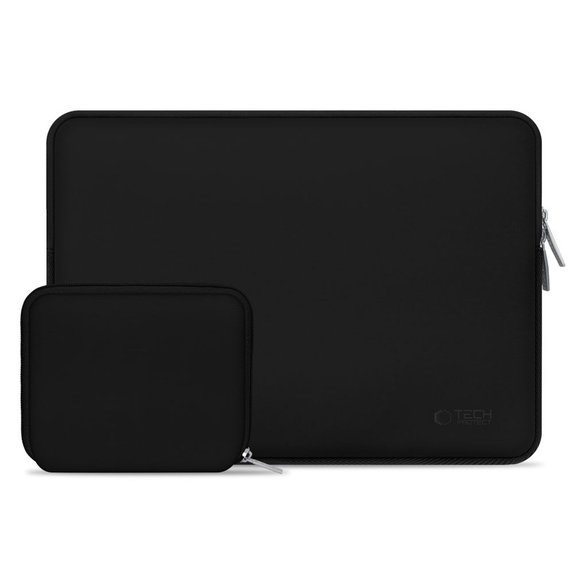Laptoptok Neoslim 13-14, fekete, Tech-Protect