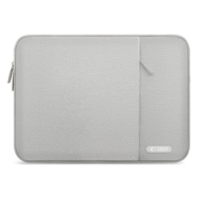 Laptoptok Sleevy 13-14, Crayon Grey, Tech-Protect