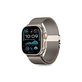 Szíj Milano Apple Watch 8 / 9 / 10 / 11 / SE / Ultra (44 / 45 / 46 / 49 mm), Titanium, Tech-Protect