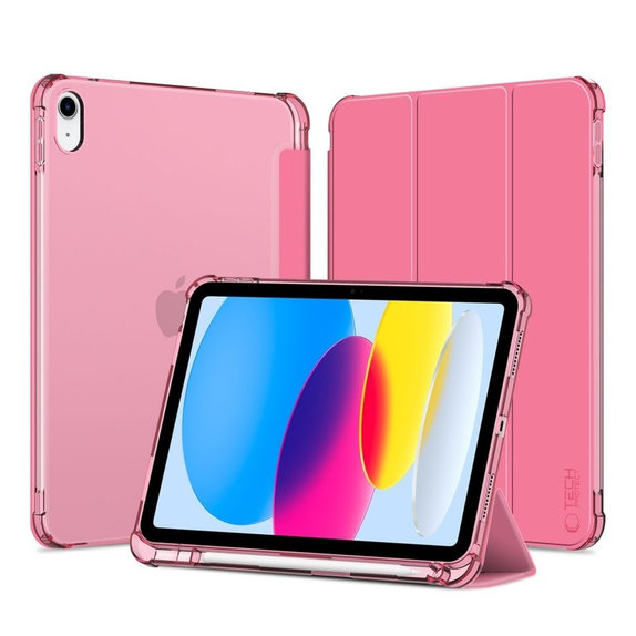 Tok Sc Pen Hybrid iPad 10.9" 10 / 2022 / 11" 11 / 2025, Crystal Magenta, Tech-Protect