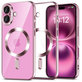 Tok MagFlex MagSafe iPhone 16 Shiny Rose, Tech-Protect