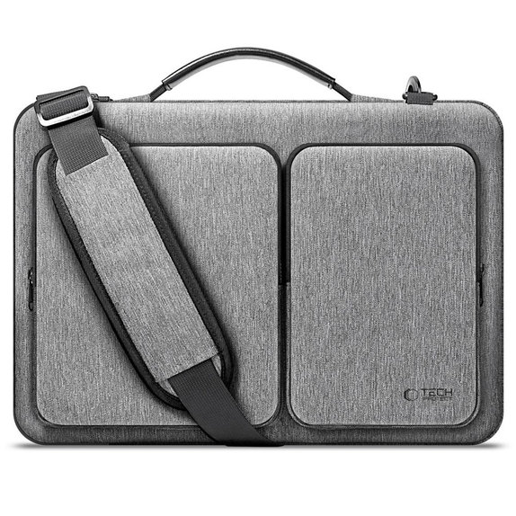 Laptoptok Defender Bag 13-14, Crayon Grey, Tech-Protect