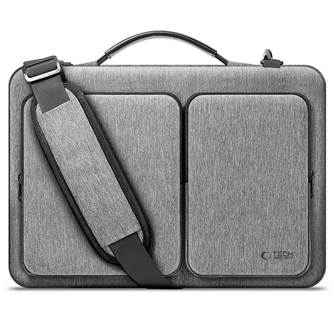 Laptoptok Defender Bag 13-14, Crayon Grey, Tech-Protect