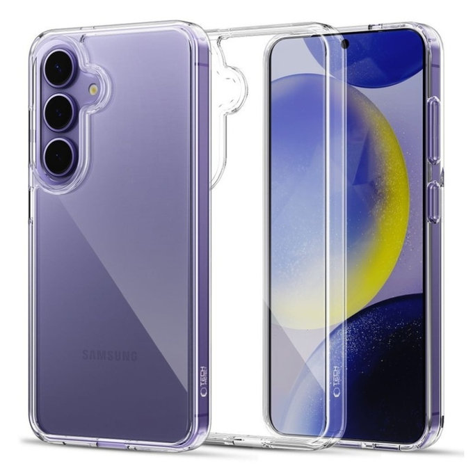 Tok FlexAir Hybrid Galaxy S25 készülékhez, Clear, Tech-Protect