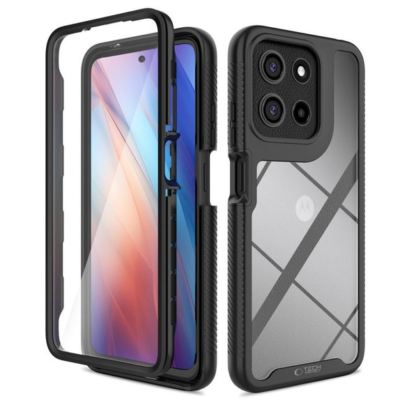 Tok Defense Motorola Moto G15 / G15 Power / G17 / G17 Power / G05 / E15, fekete, Tech-Protect