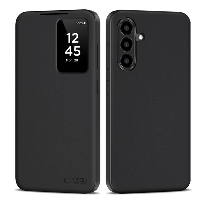 Tok Smart Wallet Samsung A56 5G, Matte Black, Tech-Protect
