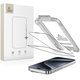 Edzett üveg Quick Set+ 2-PACK iPhone 15 Pro, fekete, Tech-Protect
