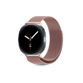 Szíj Milaneseband Samsung Watch 8 / 9 / Classic (40 / 44 / 46 mm), Rose Gold, Tech-Protect