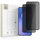 Privacy edzett üveg Glass Spy+ 2-PACK Samsung S25 FE, Tech-Protect