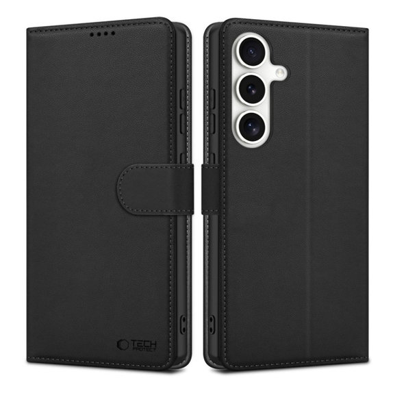Tok Wallet Samsung S25 FE, fekete, Tech-Protect