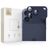 Kameravédő Camfull Fit+ iPhone 17 Pro Max, Deep Blue, Tech-Protect