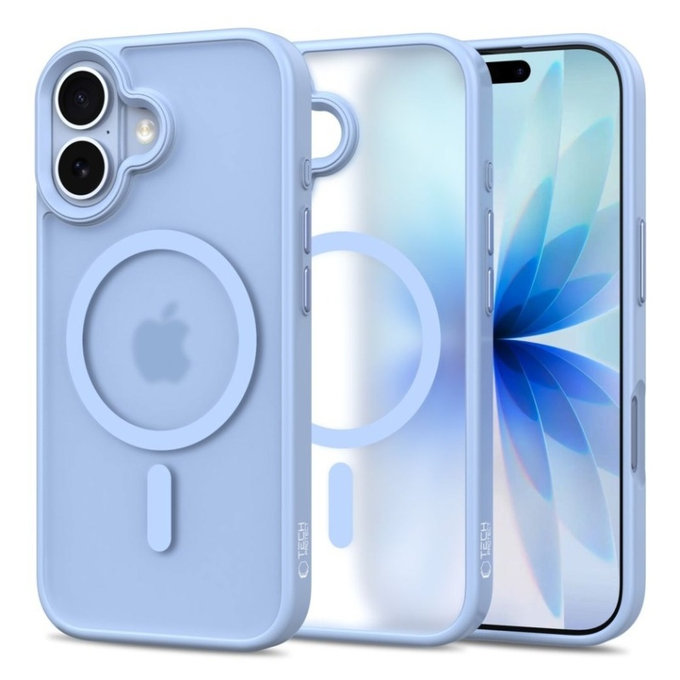 Tok MagMat MagSafe iPhone 17, Matte Mist Blue, Tech-Protect