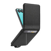 Tok Wallet Stand Samsung Galaxy Z Flip8 készülékhez, Fekete, SBS