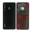 Huawei P20 Lite - Akkumulátor fedőlap + Ujjlenyomat-olvasó (Midnight Black) - 02351VPT, 02351VNT Genuine Service Pack