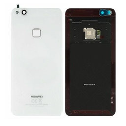 Huawei P10 Lite - Akkumulátor Fedőlap + Ujjlenyomat Érzékelő ujj (White) - 02351FXA Genuine Service Pack