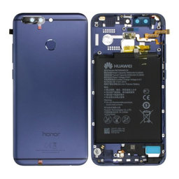 Huawei Honor 8 Pro DUK-L09 - Akkumulátor fedőlap + Akkumulátor (Blue) - 02351FVG Genuine Service Pack