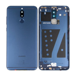Huawei Mate 10 Lite RNE-L21 - Akkumulátor Fedőlap + Ujjlenyomat Érzékelő ujj (Aurora Blue) - 02351QQE, 02351QXM Genuine Service Pack