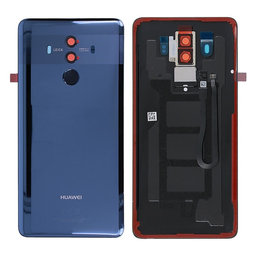 Huawei Mate 10 Pro BLA-L29 - Akkumulátor fedőlap + Ujjlenyomat-érzékelő ujj (Midnight Blue) - 02351RWH, 02351RWA Genuine Service Pack