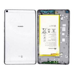 Huawei MediaPad T3 8.0 Lite KOB-L09 - Akkumulátor fedőlap (Gray) - 02351HHU Genuine Service Pack