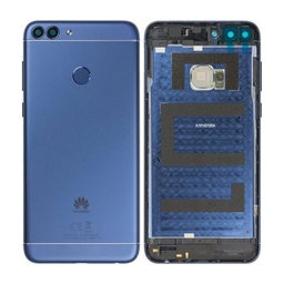 Huawei P Smart FIG-L31 - Akkumulátor Fedőlap + Ujjlenyomat Érzékelő (Blue) - 02351TED, 02351SUS Genuine Service Pack