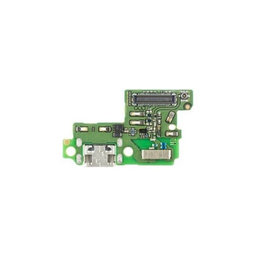 Huawei P10 Lite - Antennák + Töltő Csatlakozó PCB Alaplap + Mikrofon - 02351FAQ Genuine Service Pack