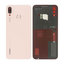 Huawei P20 Lite - Akkumulátor fedőlap + Ujjlenyomat-olvasó (Sakura Pink) - 02351VTW, 02351VQY Genuine Service Pack