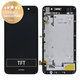 Huawei Y6 - LCD Kijelző + Érintőüveg + Keret (Black) - 02350LRA