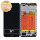 Huawei Honor 7C - LCD Kijelző + Érintőüveg + Keret + Akkumulátor (Black) - 02351USW