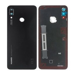 Huawei P Smart Plus (Nova 3i) - Akkumulátor fedőlap (Black) - 02352CAH Genuine Service Pack