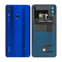 Huawei Honor 10 Lite - Akkumulátor Fedőlap + Ujjlenyomat Érzékelő (Sapphire Blue) - 02352HUW, 02352HWM, 02352HUY Genuine Service Pack