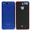Huawei Honor View 20 - Akkumulátor Fedőlap + Ujjlenyomat Érzékelő (Sapphire Blue) - 02352LNS Genuine Service Pack