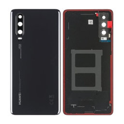 Huawei P30 - Akkumulátor fedőlap (Black) - 02352NMM Genuine Service Pack