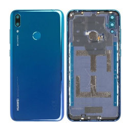 Huawei Y7 (2019) - Akkumulátor fedőlap (Aurora Blue) - 02352KKJ Genuine Service Pack