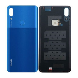 Huawei P Smart Z - Akkumulátor Fedőlap + Ujjlenyomat Érzékelő (Sapphire Blue) - 02352RXX Genuine Service Pack