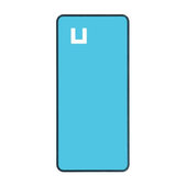 Huawei P Smart Plus (Nova 3i) - Ragasztó Akkufedélhez - 51638634 Genuine Service Pack
